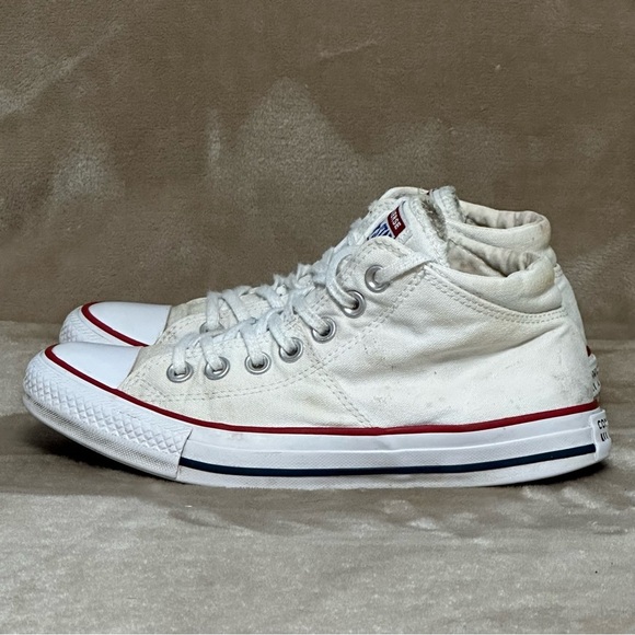 Converse Chuck Taylor All Star Madison Mid Sneakers White Size 7 - Picture 3 of 13